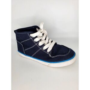 The Children's Place Unisex High-Top Casual Tennis Shoes/Sneakers Blue Size 3